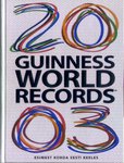 Guiness World Records 2003. Guinessi maailmarekordid 2003