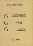 Generatiivse grammatika grupi aastakoosolek. 27. XII 1972. Teesid. Annual meeting of the research group for generative grammar. Abstracts