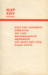NLKP XXIV kongressi direktiivid NSV Liidu rahvamajanduse arendamise viie aasta (1971-1975) plaani kohta