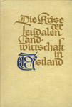 Die Krise der feudalen Landwirtschaft in Estland. Das zweite Viertel des 19. Jahrhunderts