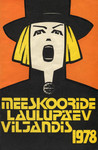 Vabariiklik meeskooride laulupäev. Kava. Viljandis 24. ja 25. juunil 1978