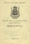 Eesti NSV 1969. a. juubelilaulupeost osavõtja meelespea
