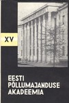 Eesti Põllumajanduse Akadeemia XV