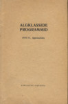 Algklasside programmid 1970/71. õppeaastaks