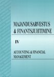 Majandusarvestus & finantsjuhtimine. Aktuaalseid probleeme Eesti Vabariigis