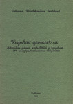Kujutav geomeetria. Metoodiline juhend, kontrolltööd ja harjutused TPI kaugõppeteaduskonna üliõpilastele