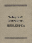 Telegraafi korrektori meelespea