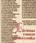 Liivimaa vanem riimkroonika