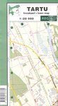 Tartu. Linnakaart. Town Map