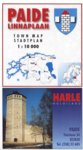 Paide linnaplaan. Town Map. Stadtplan