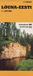Lõuna-Eesti. Turismikaart. Tourist map