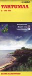 Tartumaa. Turismikaart. Tourist map. Touristikartta
