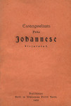 Ewangeelium. Püha Johannese kirjutatud