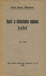 Kunsti- ja kultuurloolise osakonna juht