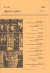 Kleio. Ajaloo ajakiri 3/1996. Tartu Ülikooli ajaloo osakonna ajakiri