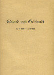 Eduard von Gebhardt 13.VI.1838-3.II.1925. Kataloog mälestusnäitusele kunstihoones 29. septembrist kuni 9. oktoobrini 1938. Bilderverzeichnis zur Gedächtnisausstellung im Kunstgebäude vom 29. September bis zum 9. Oktober 1938