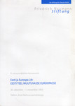 9. rahvusvaheline konverents «Eesti ja Euroopa Liit: Eesti teel muutuvasse Euroopasse». 30. oktoober - 1. november 2002. Tallinn, Eesti Rahvusraamatukogu