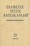 Emakeele Seltsi aastaraamat