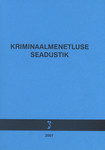 Kriminaalmenetluse seadustik. Kriminaalmenetluse seadustiku rakendamise seadus