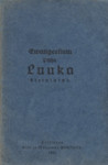 Ewangeelium. Püha Luuka kirjutatud