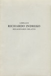Libellus Richardo Indreko sexagenario oblatus