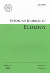 Estonian Journal of Ecology. Volume 57. 2008/1
