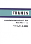 Trames. Vol 12. 2008/2. Journal of the Humanities and Social Sciences