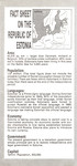 Fact Sheet on the Republic of Estonia