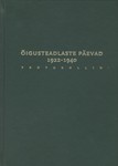 Eesti õigusteadlaste päevad 1922-1940