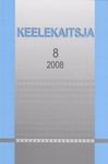 Keelekaitsja. Eesti Keele Kaitse Ühingu kogumik