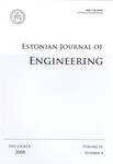 Estonian Journal of Engineering. Volume 14. 2008/4