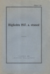 Riigikohtu 1937. a. otsused