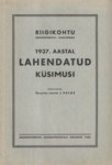 Riigikohtu administratiiv-osakonnas 1937. a. lahendatud küsimusi
