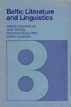 Baltic Literature and Linguistics