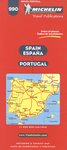 Spain. España. Portugal. Michelins motoring & tourist map