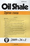 Oil Shale. Vol 26. 2009/1