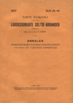 Tartu Ülikooli juures oleva Loodusuurijate Seltsi aruanded. Annales Societatis rebus naturae investigandis in Universitate Tartuensi constitutae. 1937, (3-4)