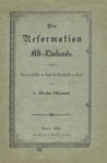Die Reformation Alt-Livlands