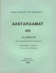Vabade Eestlaste Põllumajandusliit. Aastaraamat. Yearbook of the Free Estonian Farmers' Federation