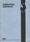 Baltisches Jahrbuch. 1987