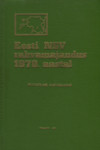 Eesti NSV rahvamajandus 1970. aastal. Statistiline aastaraamat 