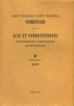Eesti Vabariigi Tartu Ülikooli toimetused. Acta et Commentationes Universitatis Tartuensis (Dorpatensis)