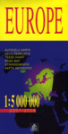Europe 2007/2008 1:5 000 000. Teede kaart