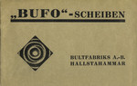 Gerippte Scheiben «BUFO» der Bultfabriks aktiebolaget Hallstahammar