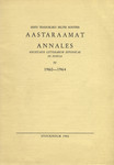 Eesti Teadusliku Seltsi Rootsis aastaraamat. Annales Societatis Litterarum Estonicae in Svecia