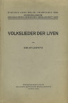 Volkslieder der Liven