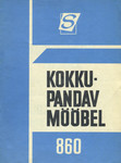 Kokkupandav mööbel 860. Art. 4005. Kirjeldus ja kokkupaneku juhend