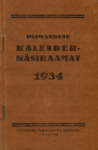 Piimanduse kalender-käsiraamat 1934. Viies aastakäik