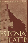 Estonia teater. Hooaeg 1936-1937