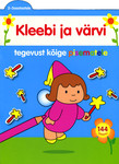 Kleebi ja värvi. Tegevust kõige pisematele. 2-3 aastastele. Sinine